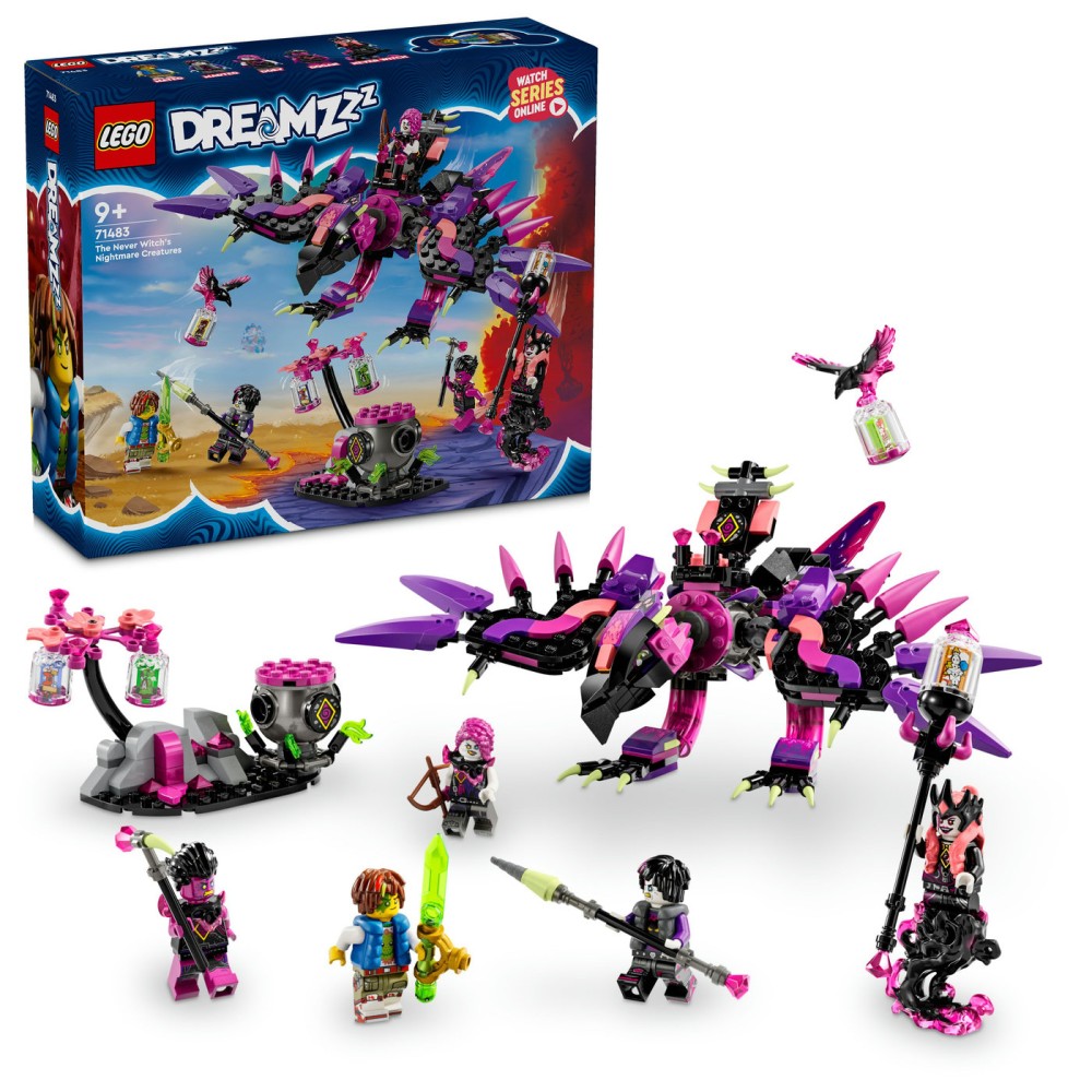 LEGO® DREAMZzz™ Niekados raganos košmarų būtybės 71483