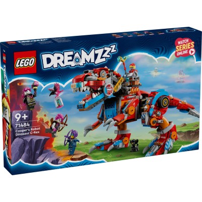 LEGO® DREAMZzz™ Cooper robotas C-Rex Žaislas 71484