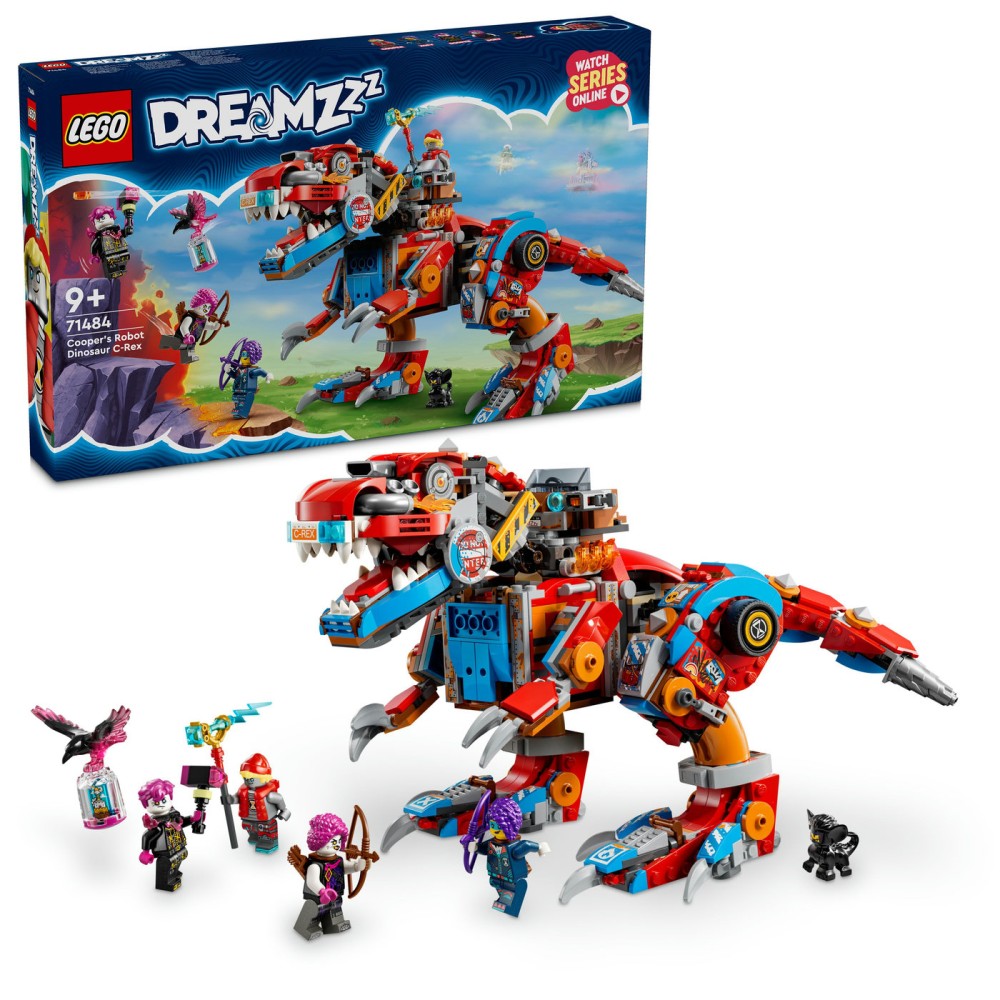 LEGO® DREAMZzz™ Cooper robotas C-Rex Žaislas 71484