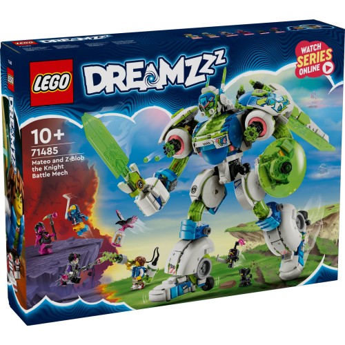 LEGO® DREAMZzz™ Mateo ir riteris-kovinis robotas Z-Blob 71485