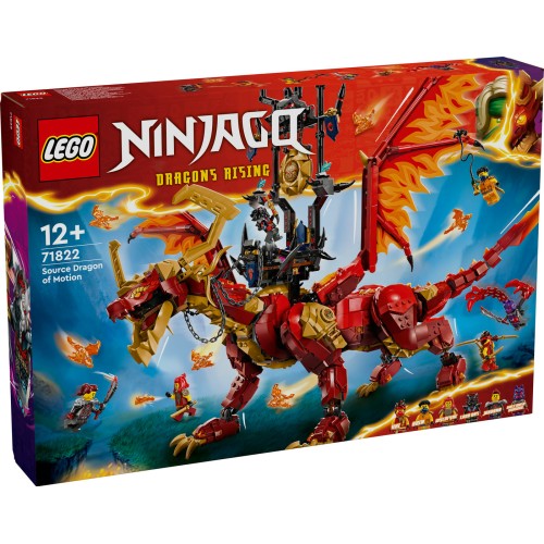 Judėjimo Šaltinio drakonė Žaislas 71822 LEGO® NINJAGO® 