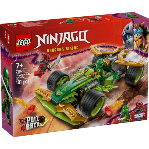 LEGO® NINJAGO® Lloyd spyruoklinis lenktyninis automobilis 71828