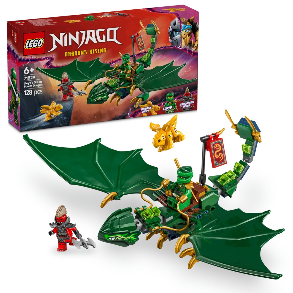 LEGO® NINJAGO® Lloyd Žaliojo miško drakonas Žaislas 71829