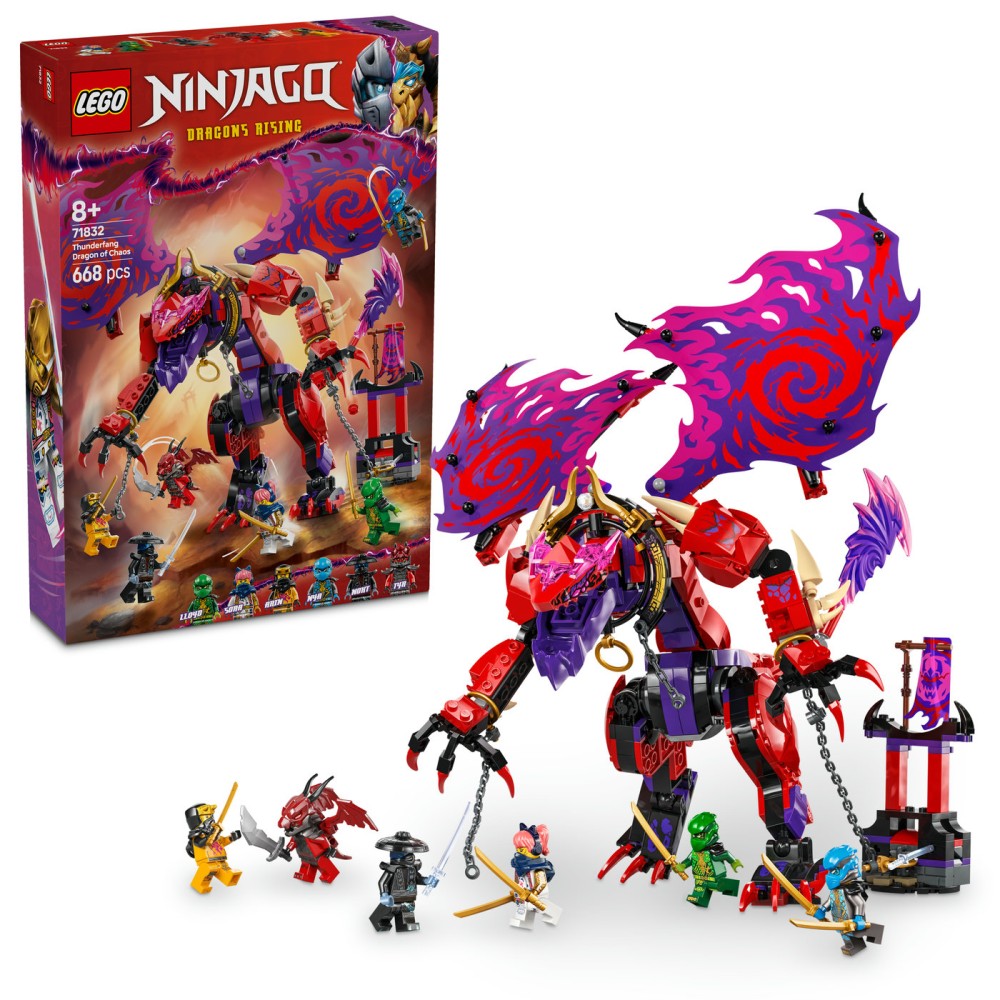 LEGO® NINJAGO® Chaoso drakonas Griausmingoji iltis 71832