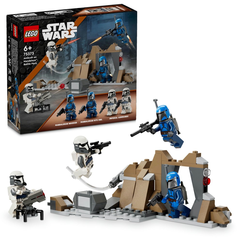 Pasalos Mandalore kovos rinkinys 75373 LEGO® Star Wars™ 