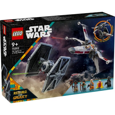 LEGO® Star Wars™ Jungtinis TIE Fighter ir X-Wing modelis 75393