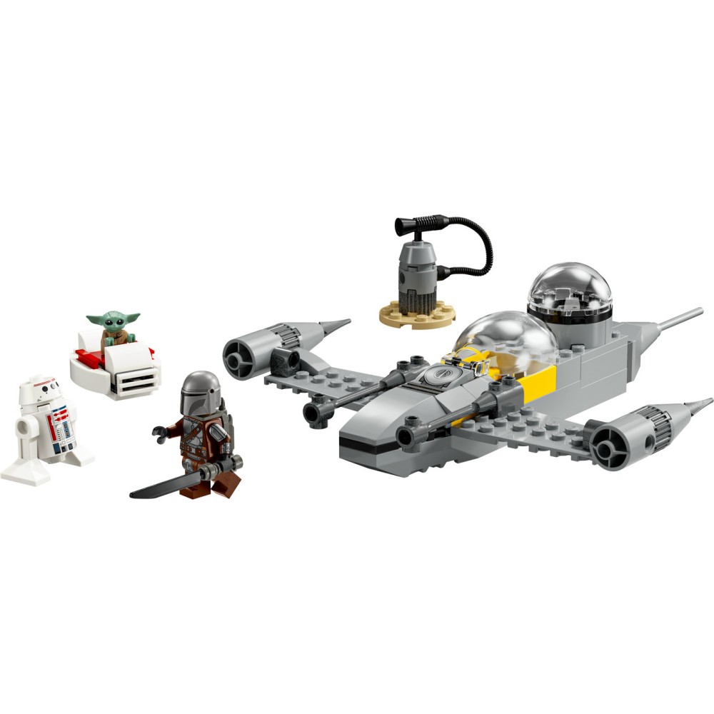 LEGO® Žvaigždžių karų Mando ir Grogu kovos erdvėlaivis N-1 75410