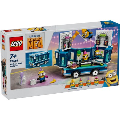 Pakalikų muzikinio vakarėlio autobusas 75581 LEGO® Bjaurusis aš 4 