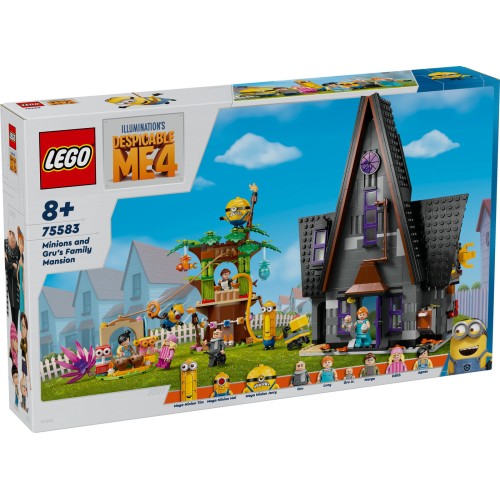 Pakalikų ir Gru šeimos namas 75583 LEGO® Bjaurusis aš 4 