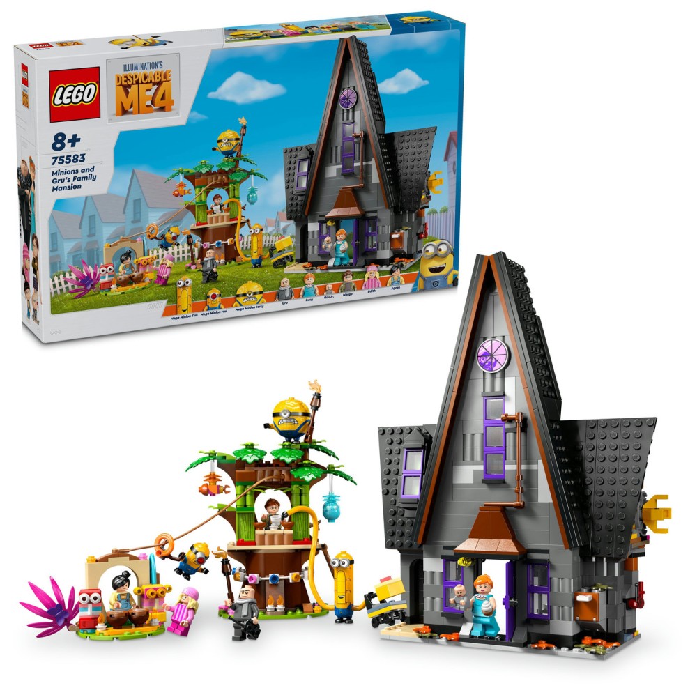 Pakalikų ir Gru šeimos namas 75583 LEGO® Bjaurusis aš 4 