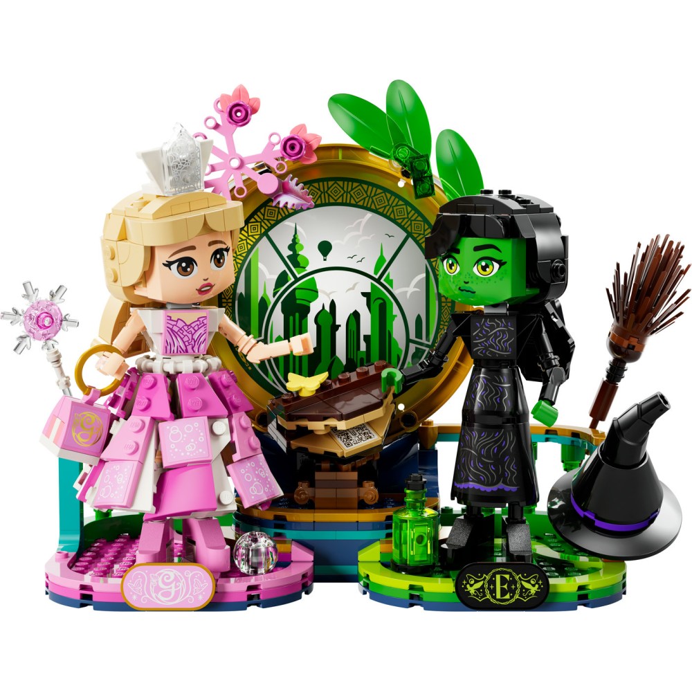 LEGO® Wicked Elphaba ir Glinda figūrėlės Fantastinis rinkinys 75682