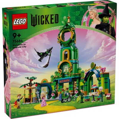 LEGO® Wicked „Sveiki atvykę į Emerald City“ Žaislas 75684