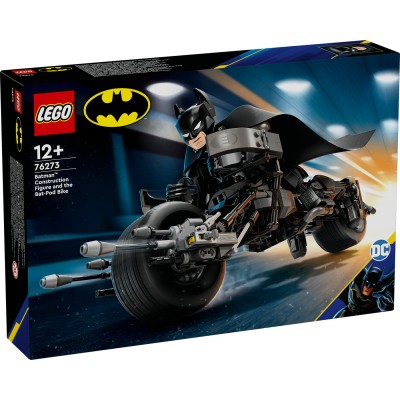 Betmeno konstruojama figūrėlė ir motociklas 76273 LEGO® DC Batman™