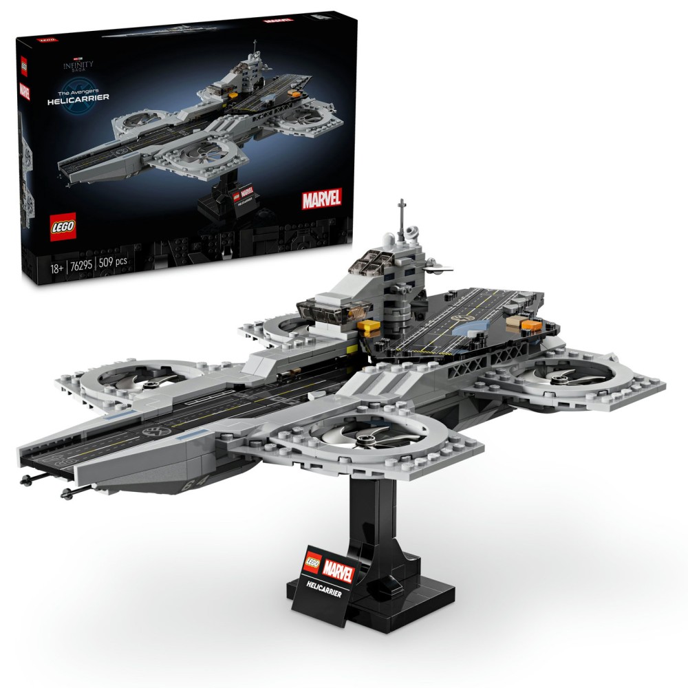 LEGO® Marvel Keršytojų sraigtasparnis-transporteris 76295