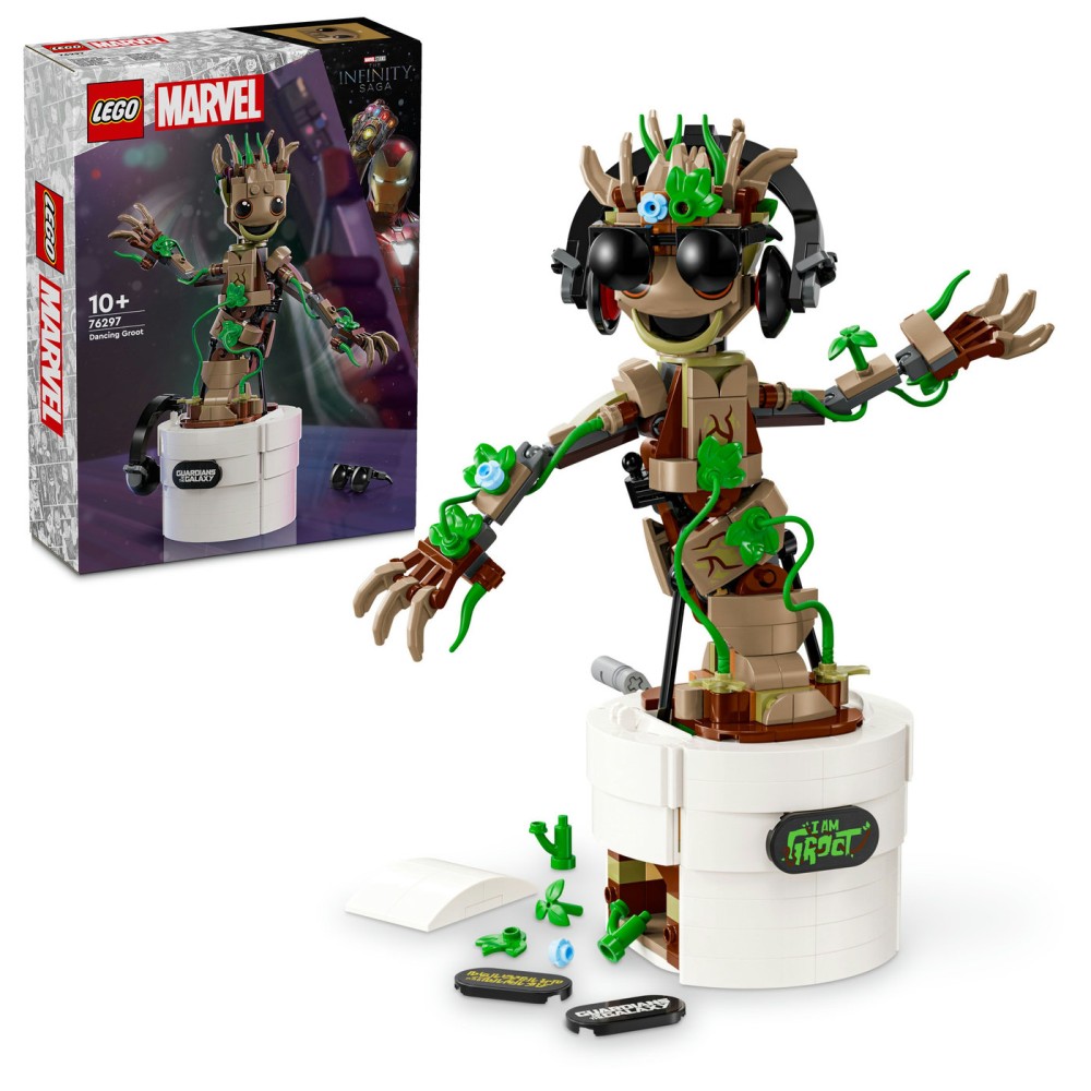 LEGO® Marvel Šokantis Grūtas Konstruojamas žaislas 76297