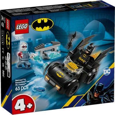 LEGO® DC Batman™: Betmenas ir Betmeno automobilis prieš Poną Šaltį 76301