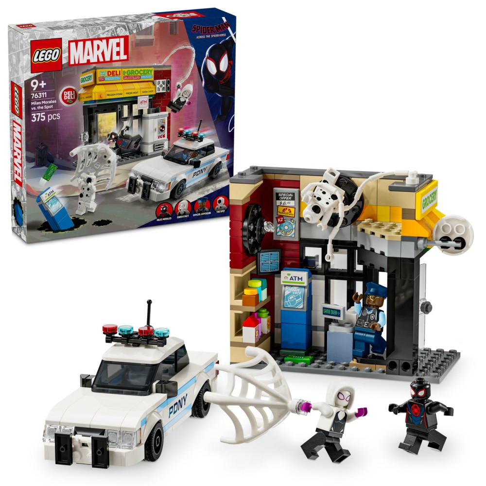 LEGO® Marvel Multivisata: Mailsas Moralesas prieš Dėmę 76311