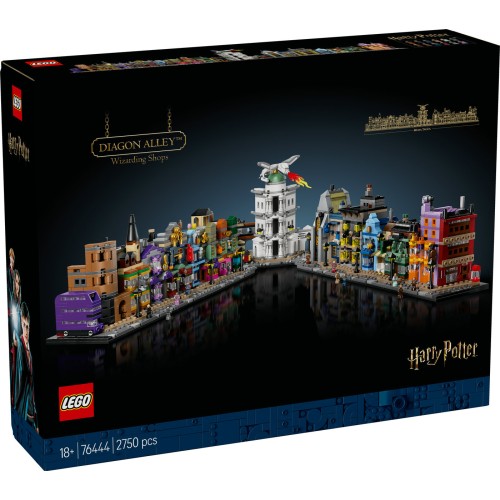 LEGO® Harry Potter™ Skersinio skersgatvio burtininkų parduotuvės 76444