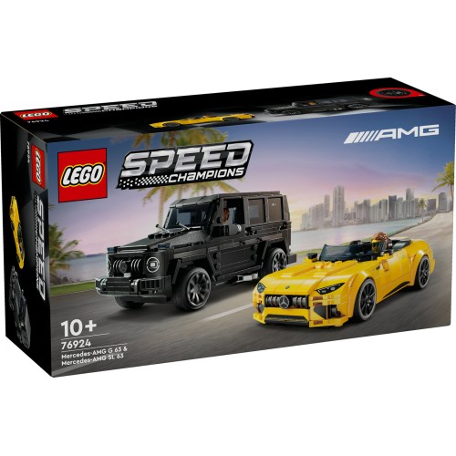 Speed Champions automobiliai Mercedes-AMG G 63 ir Mercedes-AMG SL 63 LEGO® 76924