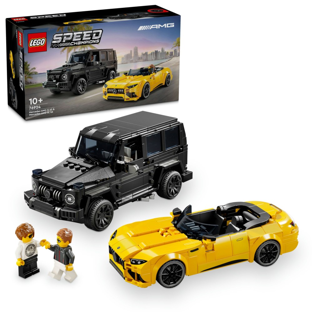 Speed Champions automobiliai Mercedes-AMG G 63 ir Mercedes-AMG SL 63 LEGO® 76924