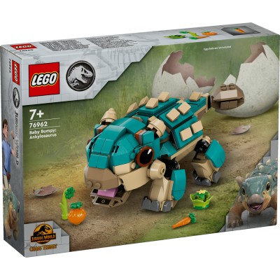 LEGO® Jurassic World Mažoji ankilozaurė Bumpy Žaislas 76962