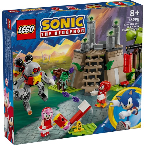 LEGO® Sonic the Hedgehog™ Knuckles ir Master Emerald šventykla 76998