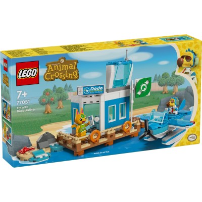 LEGO® Animal Crossing™ Skrydis su „Dodo Airlines“ Žaislas 77051