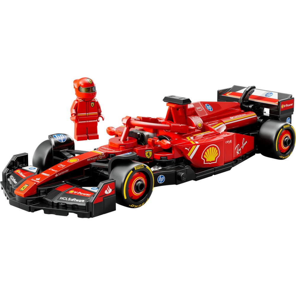 LEGO® Speed Champions F1® lenktyninis automobilis Ferrari SF-24 Vairuotojo rinkinys 77242