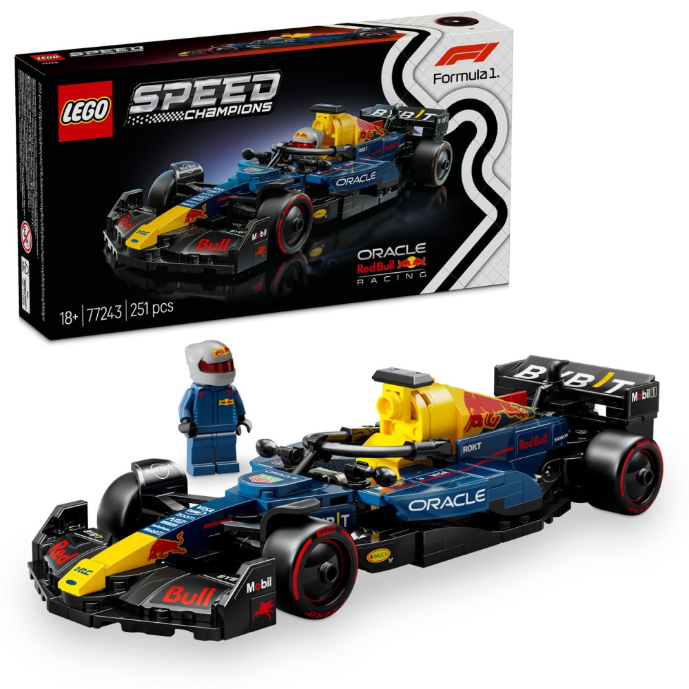 LEGO® Speed Champions F1® lenktyninis automobilis Oracle Red Bull Racing RB20 77243