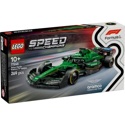 LEGO® Speed Champions Lenktyninis automobilis Aston Martin Aramco F1® AMR24 77245