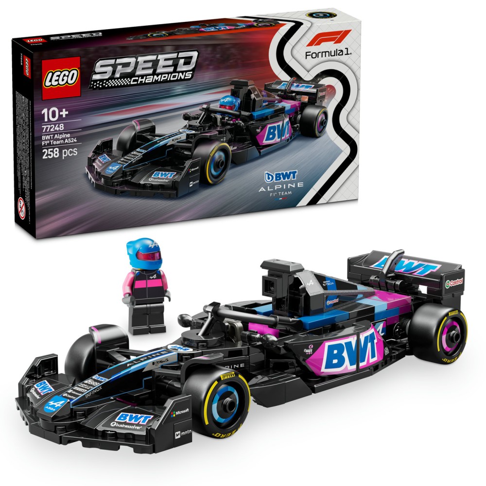 LEGO® Speed Champions Lenktyninis automobilis BWT Alpine F1® Team A524 77248