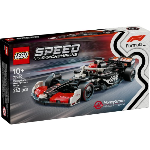 LEGO® Speed Champions Lenktyninis automobilis MoneyGram Haas F1® Team VF-24 77250