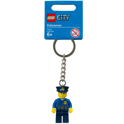 LEGO City Raktų pakabukas Policininkas 850933