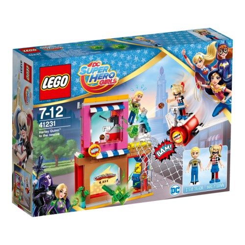 LEGO® Super Hero Girls Harlė Kvin skuba į pagalbą 41231