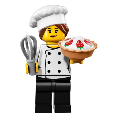 LEGO® Minifigūrėlė Virtuvės šefė 71018-3