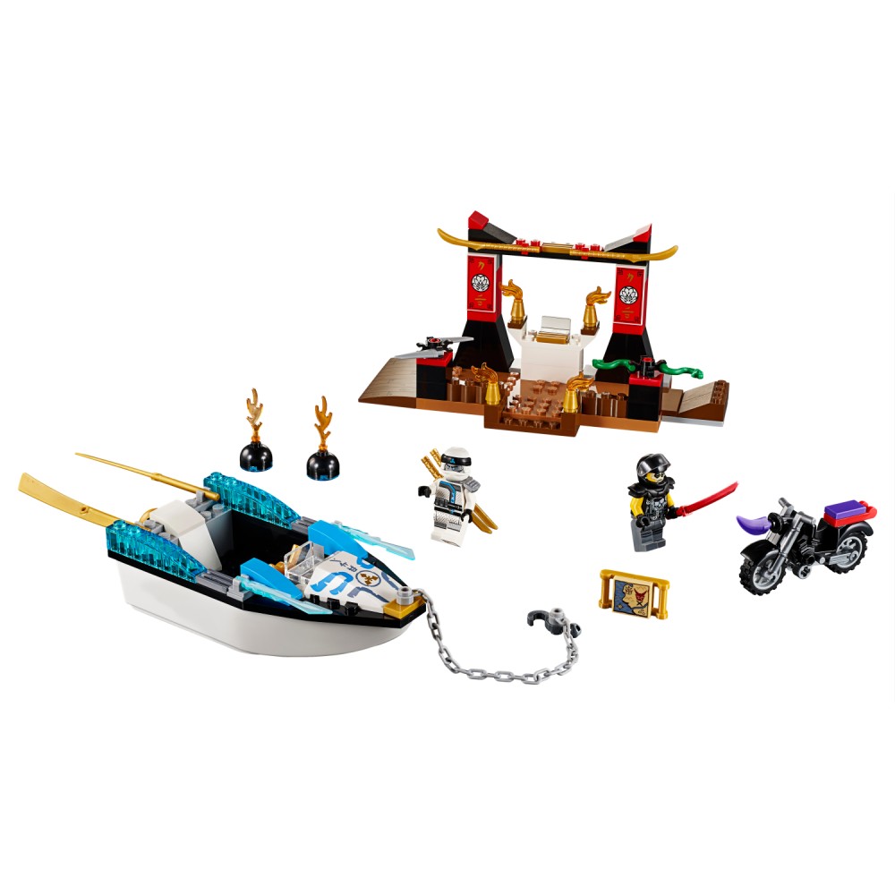 LEGO® Juniors Zane nindzių laivo gaudynės 10755