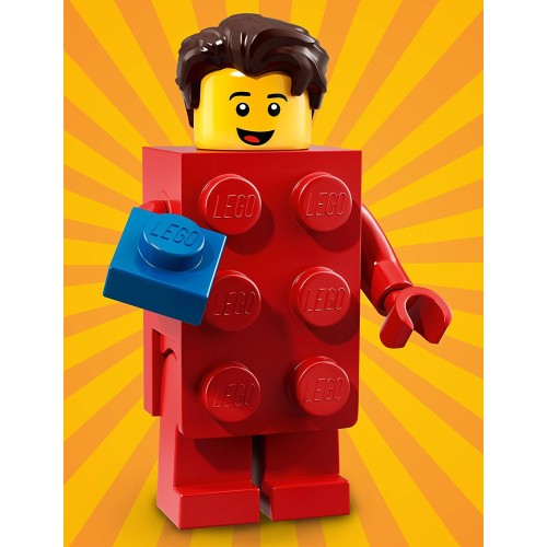 LEGO® Minifigūrėlė Berniukas su raudonu LEGO kostiumu 71021-2