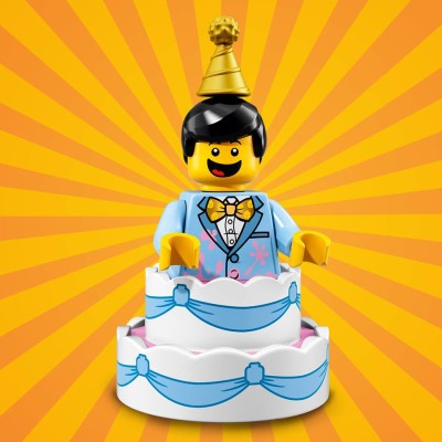 LEGO® Minifigūrėlė Berniukas tortas 71021-10