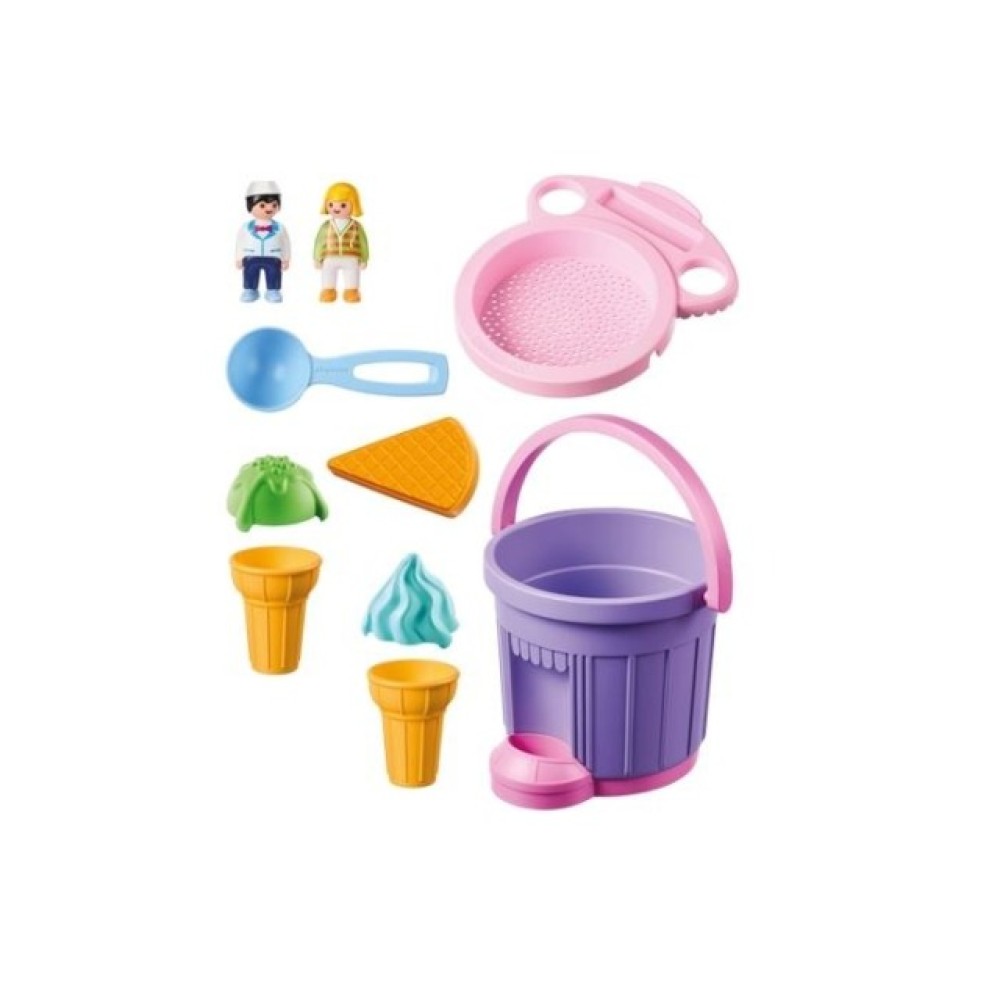 PLAYMOBIL® Kibirėlis - ledų parduotuvė 9406