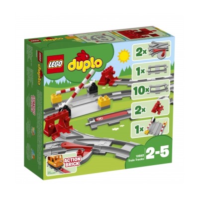 LEGO DUPLO Traukinių bėgiai 10882