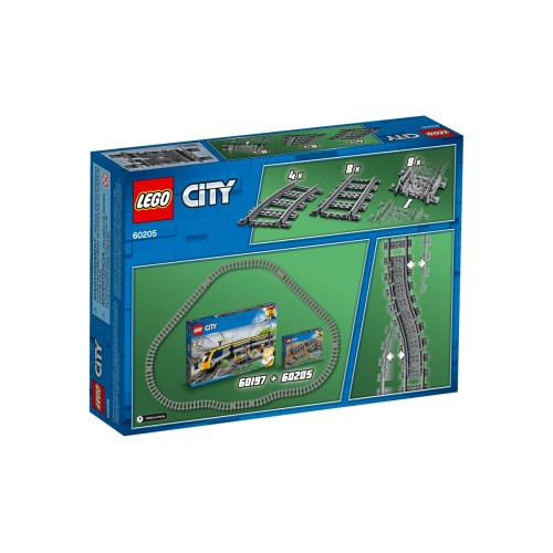 LEGO® City Bėgiai ir posūkiai 60205