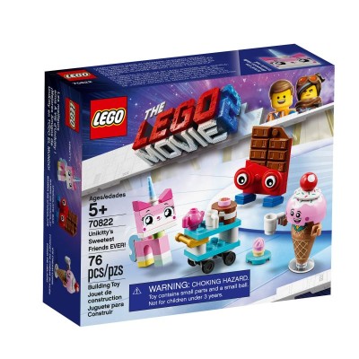 LEGO® THE LEGO® MOVIE 2™ Patys mieliausi Vienaragės draugai 70822