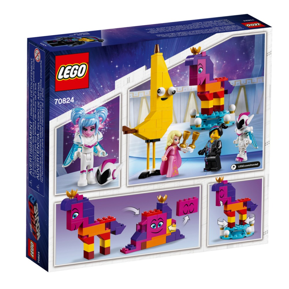 LEGO® THE LEGO® MOVIE 2™ Susipažink su Karaliene Kastiknora 70824