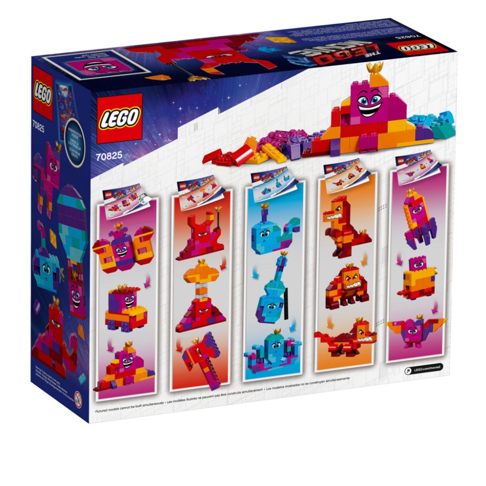 LEGO® THE LEGO® MOVIE 2™ Karalienės Kastiknora visokių daiktų dėžutė! 70825