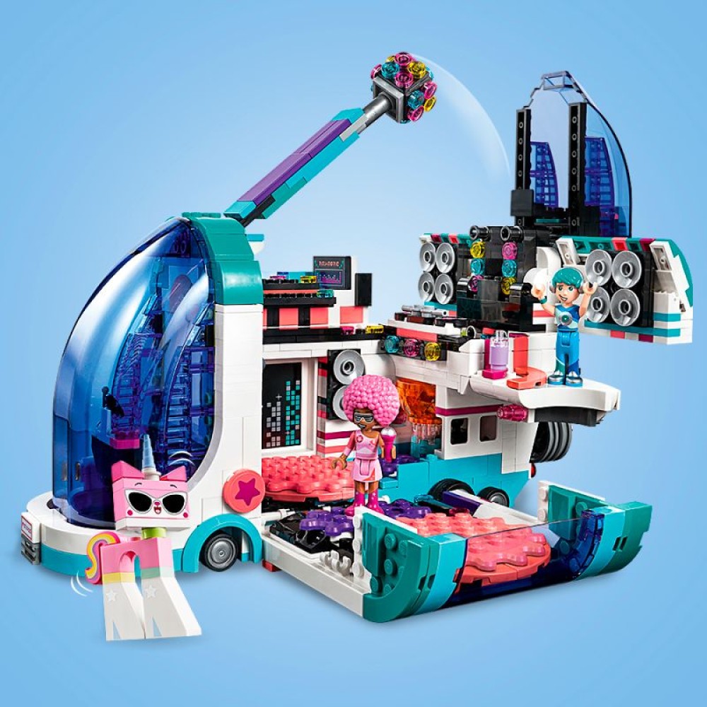 LEGO® THE LEGO® MOVIE 2™ Improvizuotas vakarėlių autobusas 70828