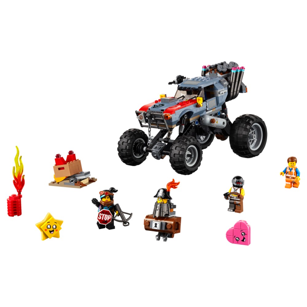 LEGO® THE LEGO® MOVIE 2™ Emeto ir Liusės pabėgimo bagis 70829