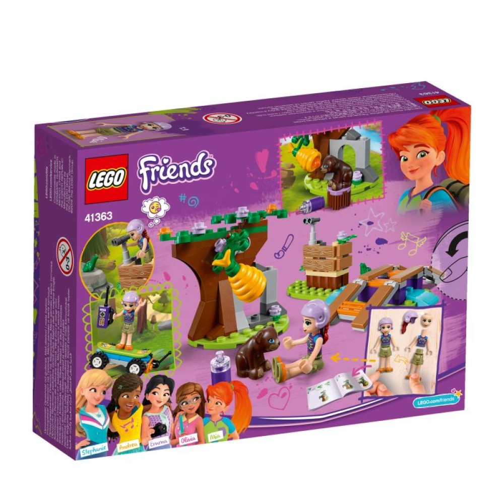 LEGO® Friends Mijos nuotykiai miške 41363