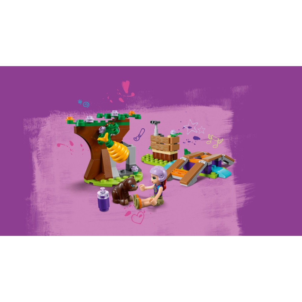 LEGO® Friends Mijos nuotykiai miške 41363
