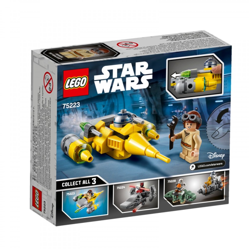 LEGO® Star Wars Naboo Starfighter mažasis kovotojas 75223 