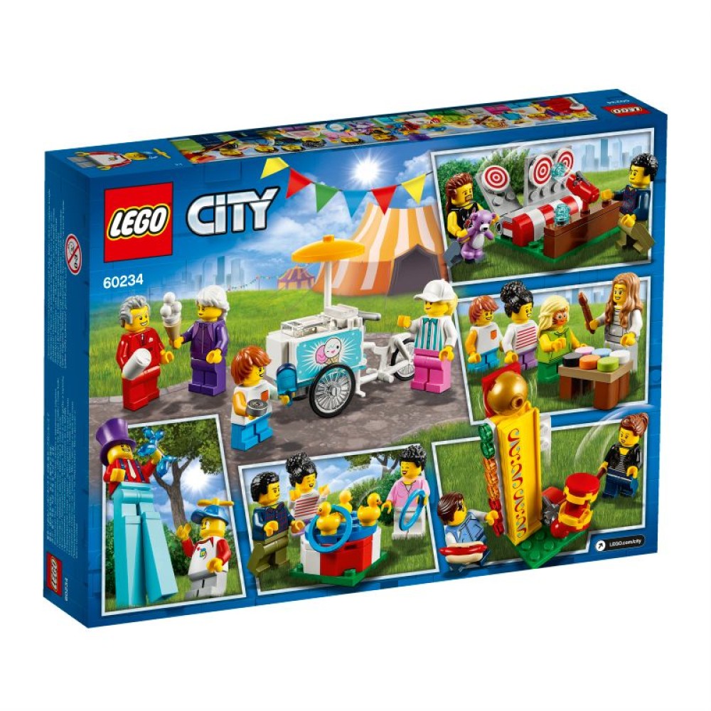 LEGO® City Žmonių rinkinys – pramogų mugė 60234